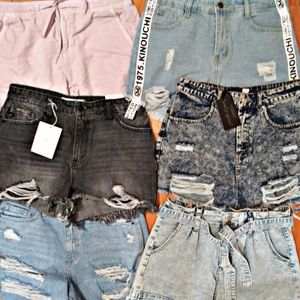 6 Women's Medium Shorts Bundle